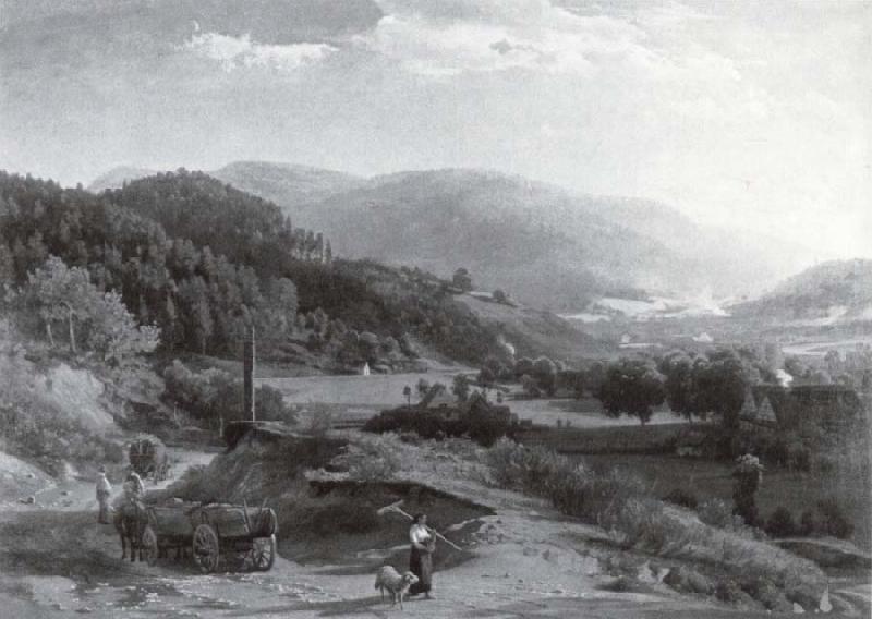 Johann Wilhelm Schirmer Landschaft oil painting picture